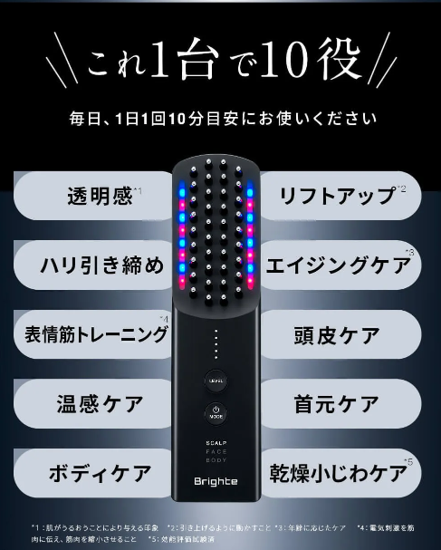 エレキブラシプラス　1台10役